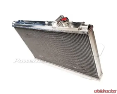 Powerhouse Racing Aluminum Race Radiator 20AN Mirror Finish Polishing Toyota Supra 1993-1997 - PHR 01010629.P.20